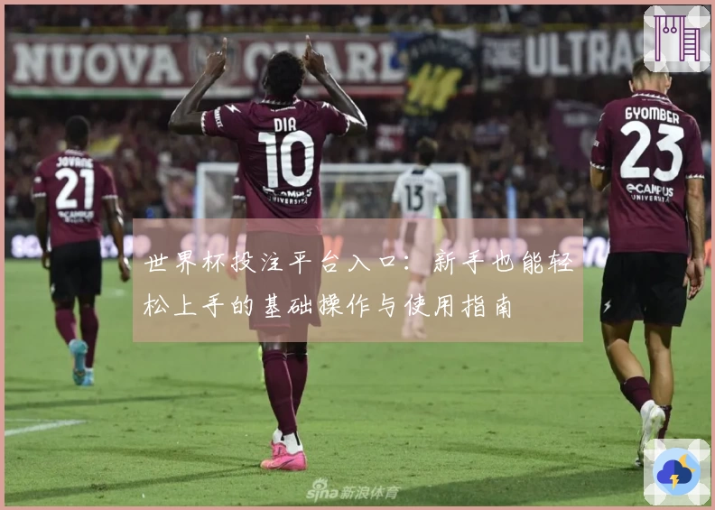 世界杯投注平台入口:新手也能轻松上手的基础操作与使用指南
