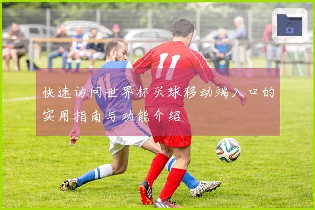 快速访问世界杯买球移动端入口的实用指南与功能介绍