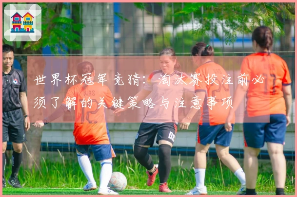 世界杯冠军竞猜：淘汰赛投注前必须了解的关键策略与注意事项
